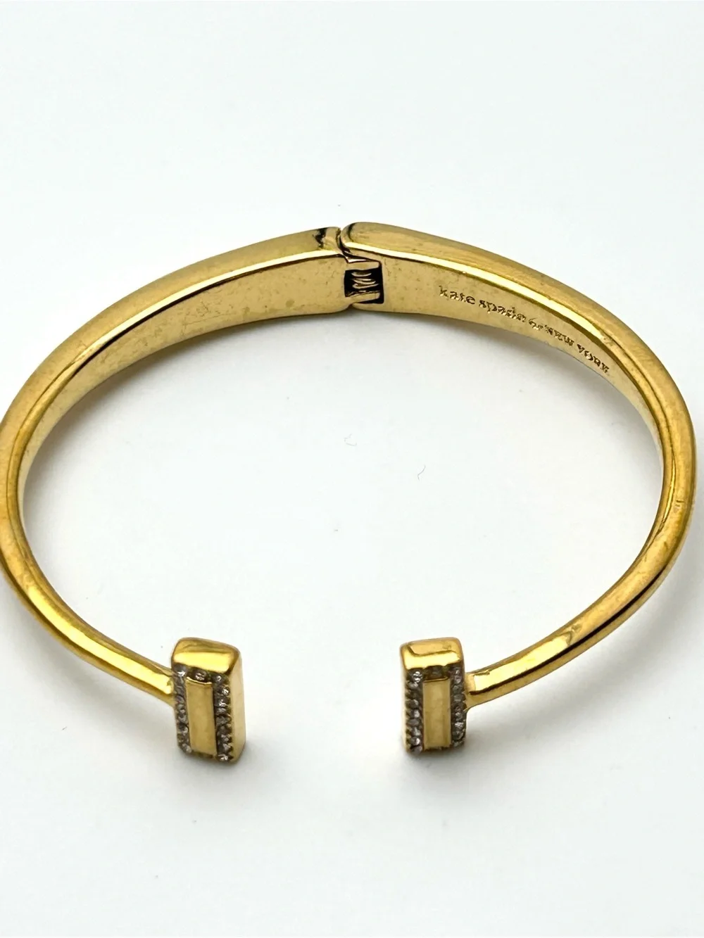 Kate Spade Raising the Bar Hinged Cuff Bracelet